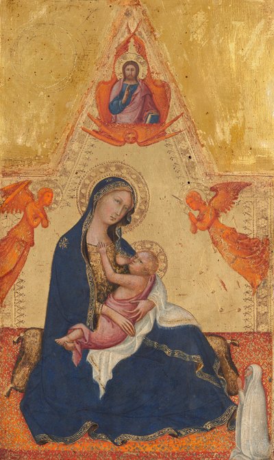 Madonna con Bambino (recto), c.1415 da Vittore Carpaccio